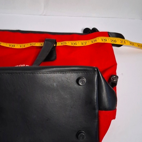 Vintage Disney World 1971 Beach Bag/Tote Red and Black Collectable - Picture 10 of 12